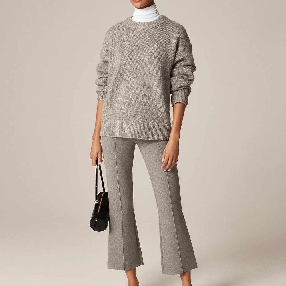 J. Crew Kick Boot Delaney Sweater Pants Size XS